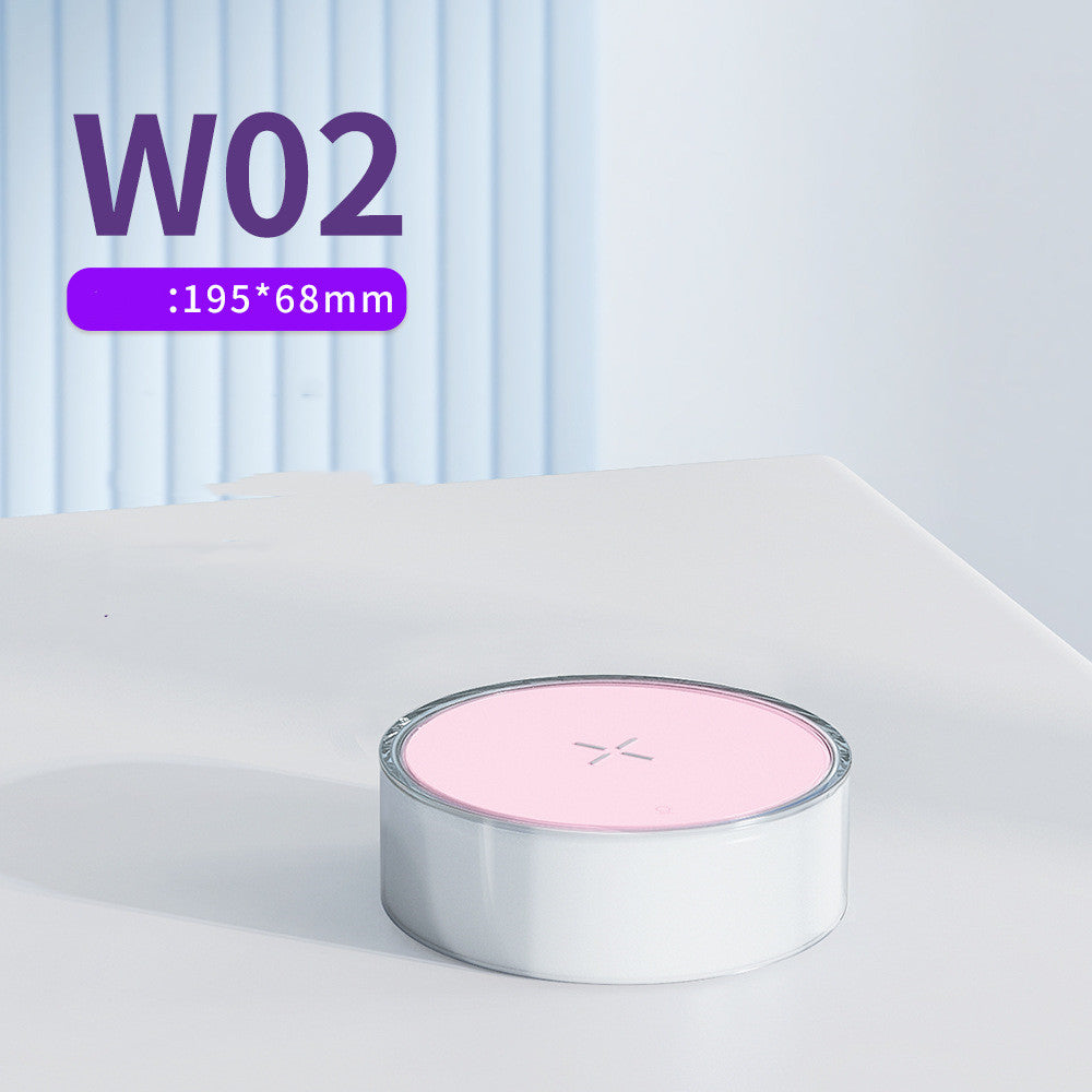 15W Fast Wireless Charger Small Night Lamp